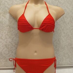 Xhilaration Bold Red Bikini Set